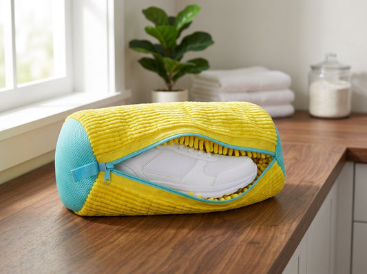 Lunel Shoe Washing Bag with sneaker